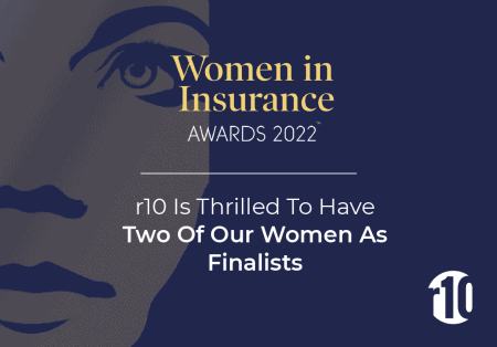 Finalists at the r10 Women in Insurance Awards 2022. Finalists at the r10 Women in Insurance Awards 2022.