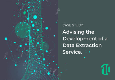 Advising the Development of a Data Extraction Service Advising the Development of a Data Extraction Service