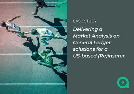 Delivering a Market Analysis on General Ledger solutions for a US-based (Re)insurer Delivering a Market Analysis on General Ledger solutions for a US-based (Re)insurer